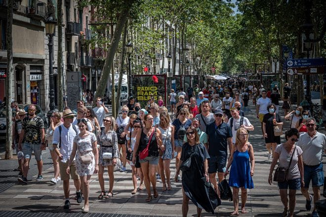 Figures debunk viral videos claiming Barcelona is ‘dead’