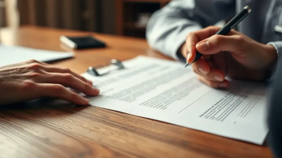 A hand writes notes on a document, symbolising planning and collaboration for a social initiative.
