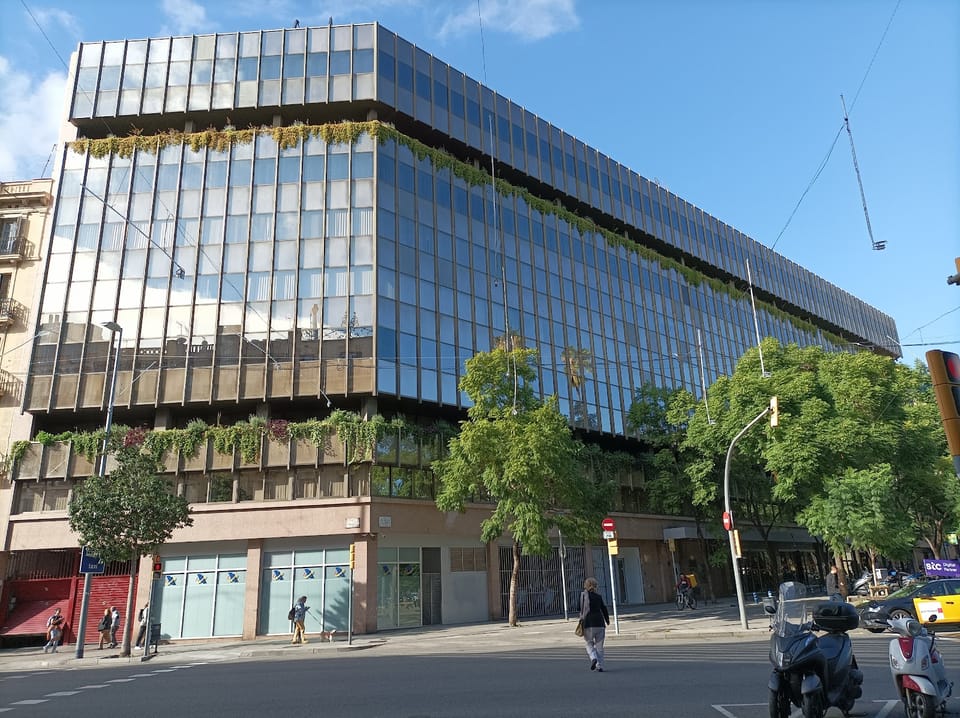 A Spanish tax office (Agencia Tributaria) building