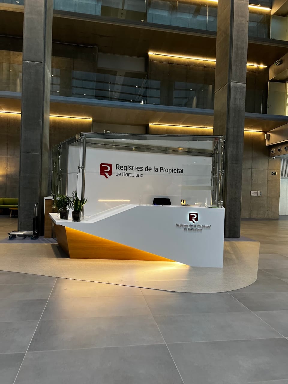 The Barcelona Property Registry (Registre de la Propietat) building