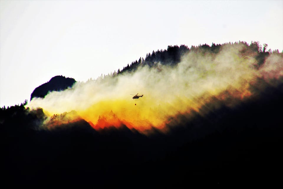 View of Montserrat mountain in Catalonia, one of six natural areas closed or restricted because of extreme wildfire risk in July 2026.