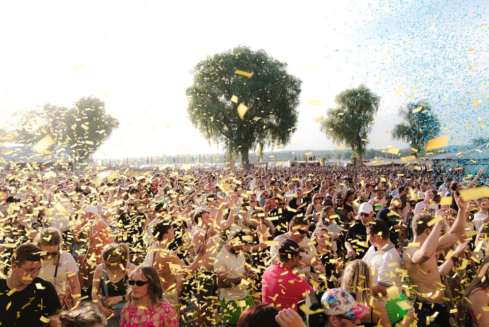 Audience at a Fresc Festival performance in Sabadell during the 2026 summer programme