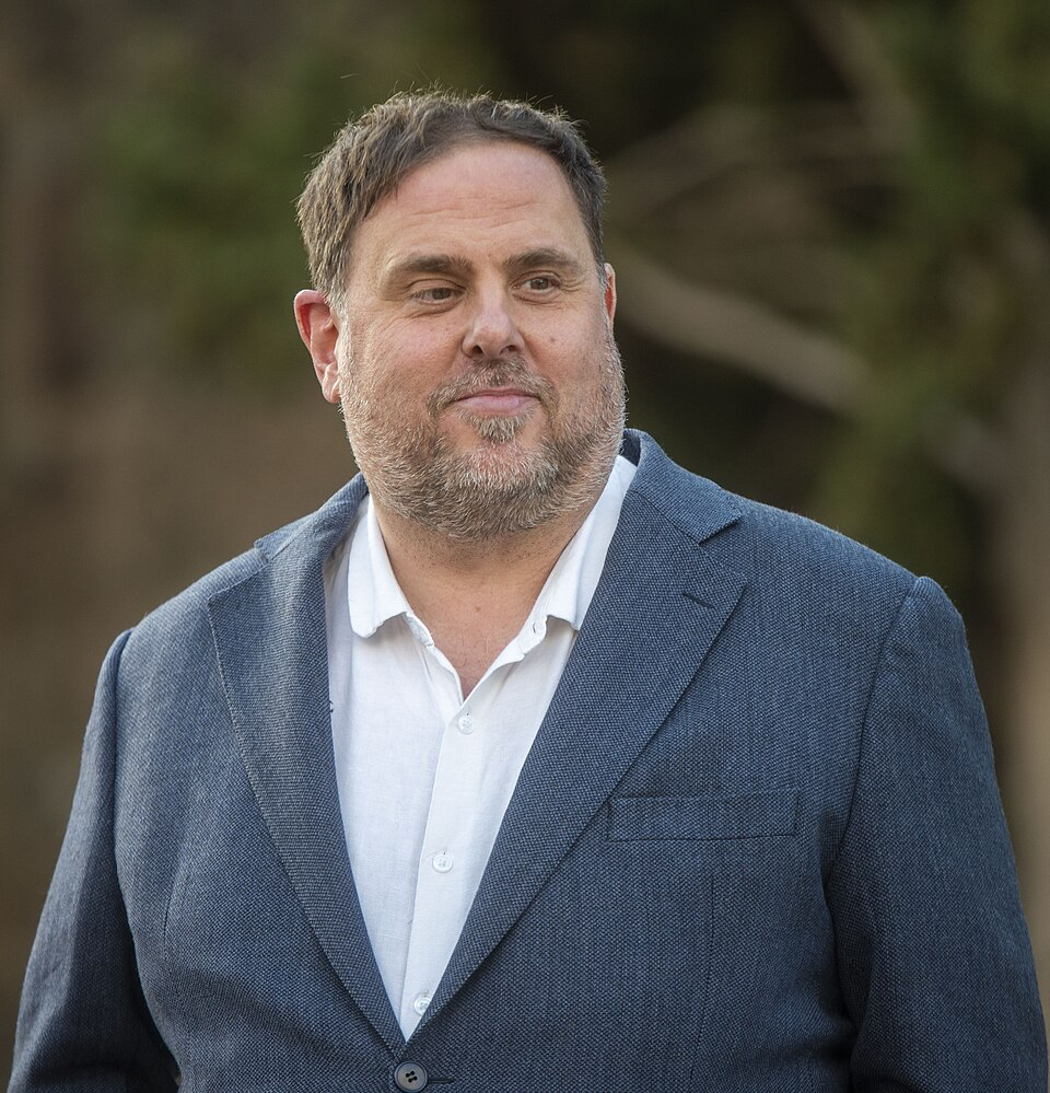 Oriol Junqueras, president of ERC, is pictured in a file photograph accompanying an education-policy report from Barcelona.