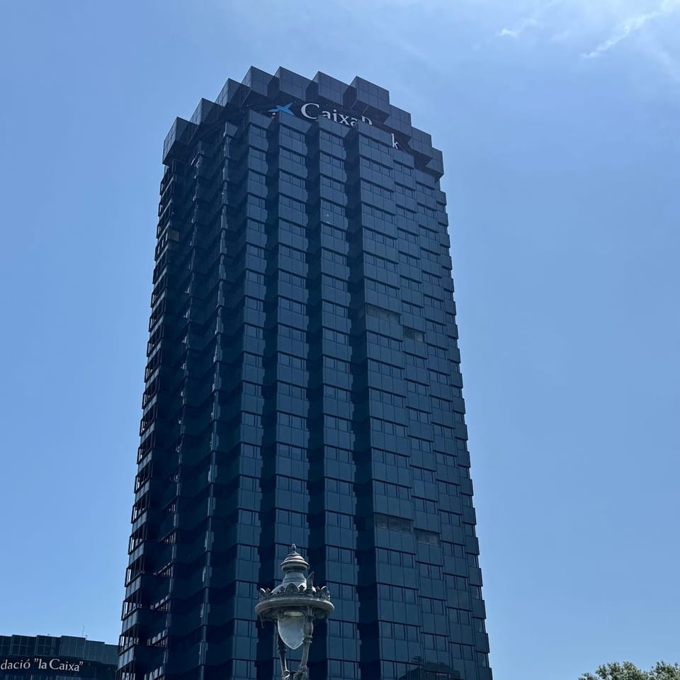 A BBVA bank branch in Barcelona