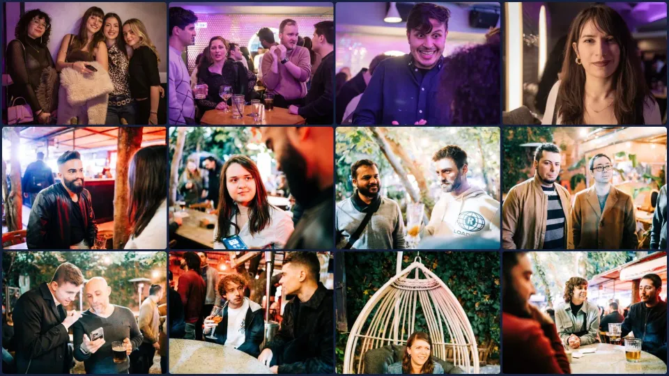 Members of Barcelona English Speakers at community events