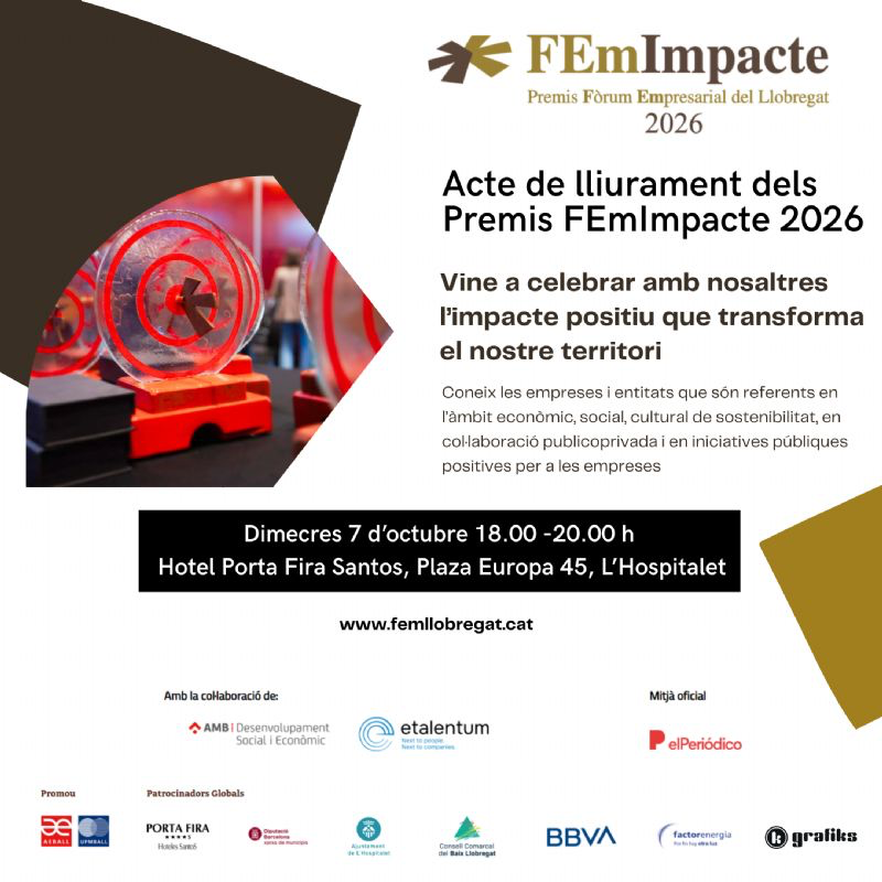 L'Hospitalet to Host FEmImpacte 2026 Awards