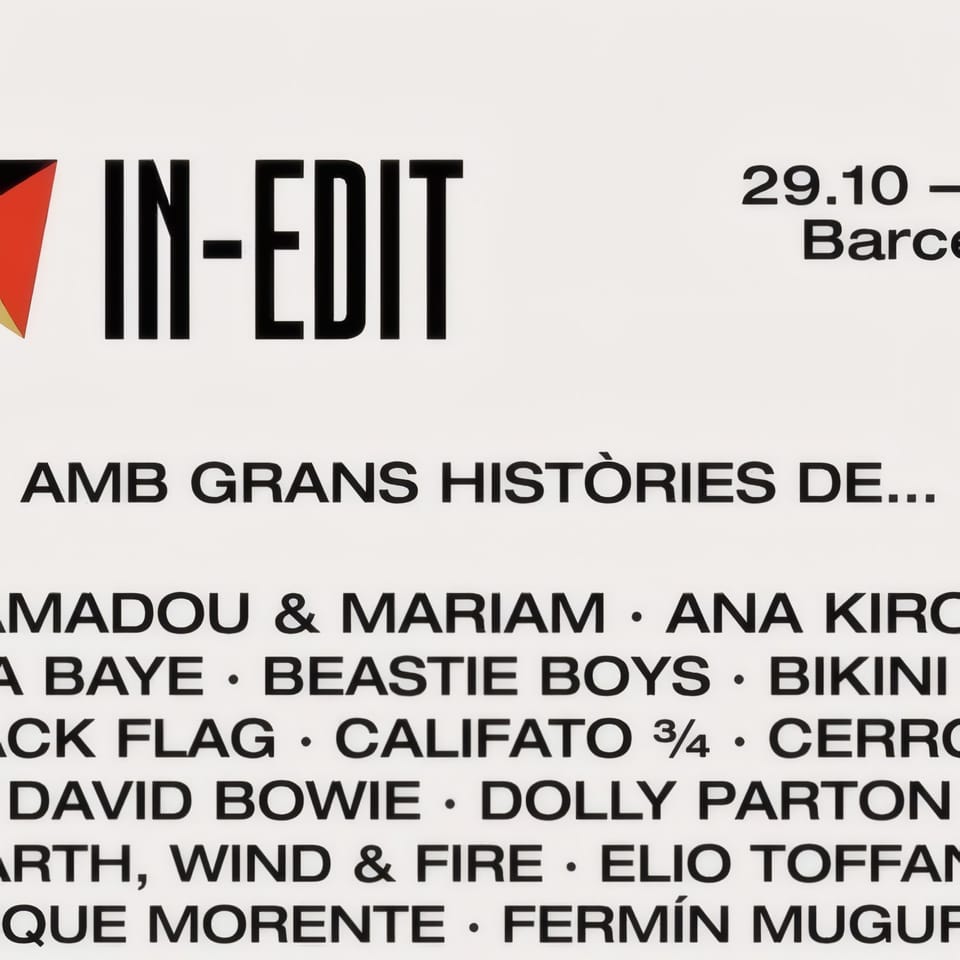 In-Edit 2026 to Screen Music Docs in Barcelona