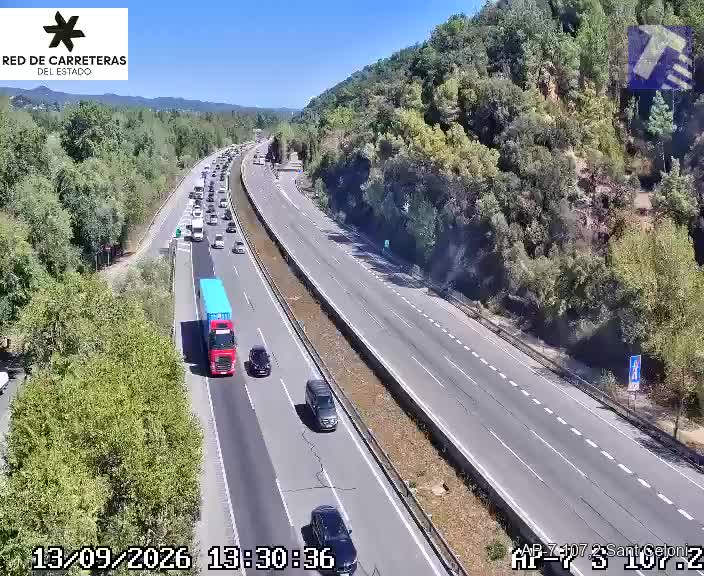 260,000 vehicles to return to Barcelona on Diada Sunday