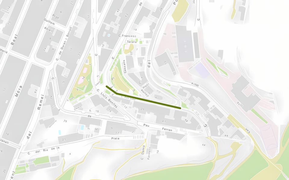 Pere Llobet Street to Get Pedestrian Upgrade