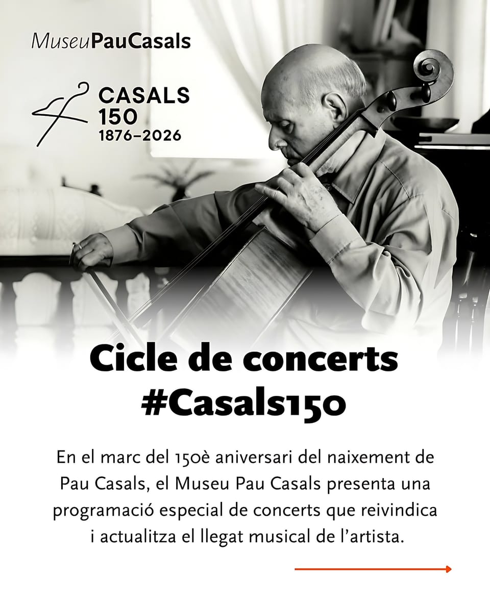 Exterior view of Palau Robert in Barcelona, a historic modernist building hosting the Pau Casals exhibition on music and peace.