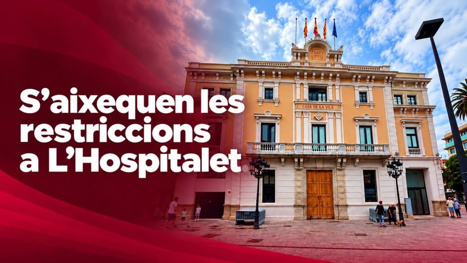 Rain Emergency Restrictions Lifted in L'Hospitalet