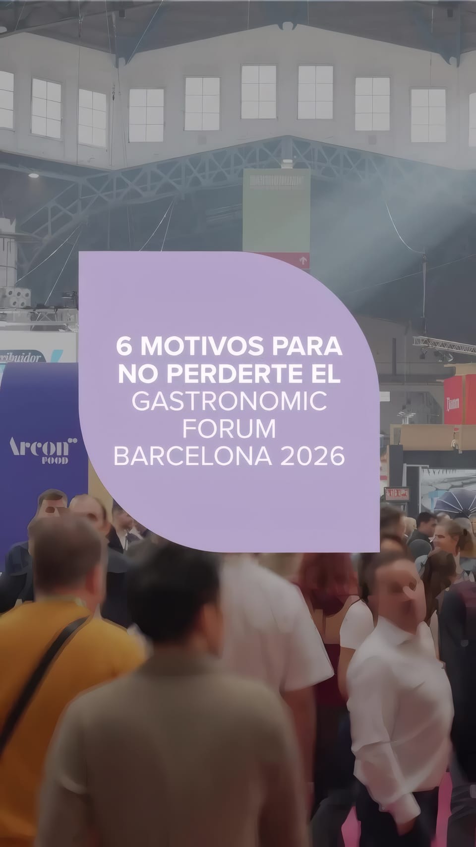 Exterior view of Fira de Barcelona's Gran Via exhibition centre hosting the Gastronomic Forum Barcelona.