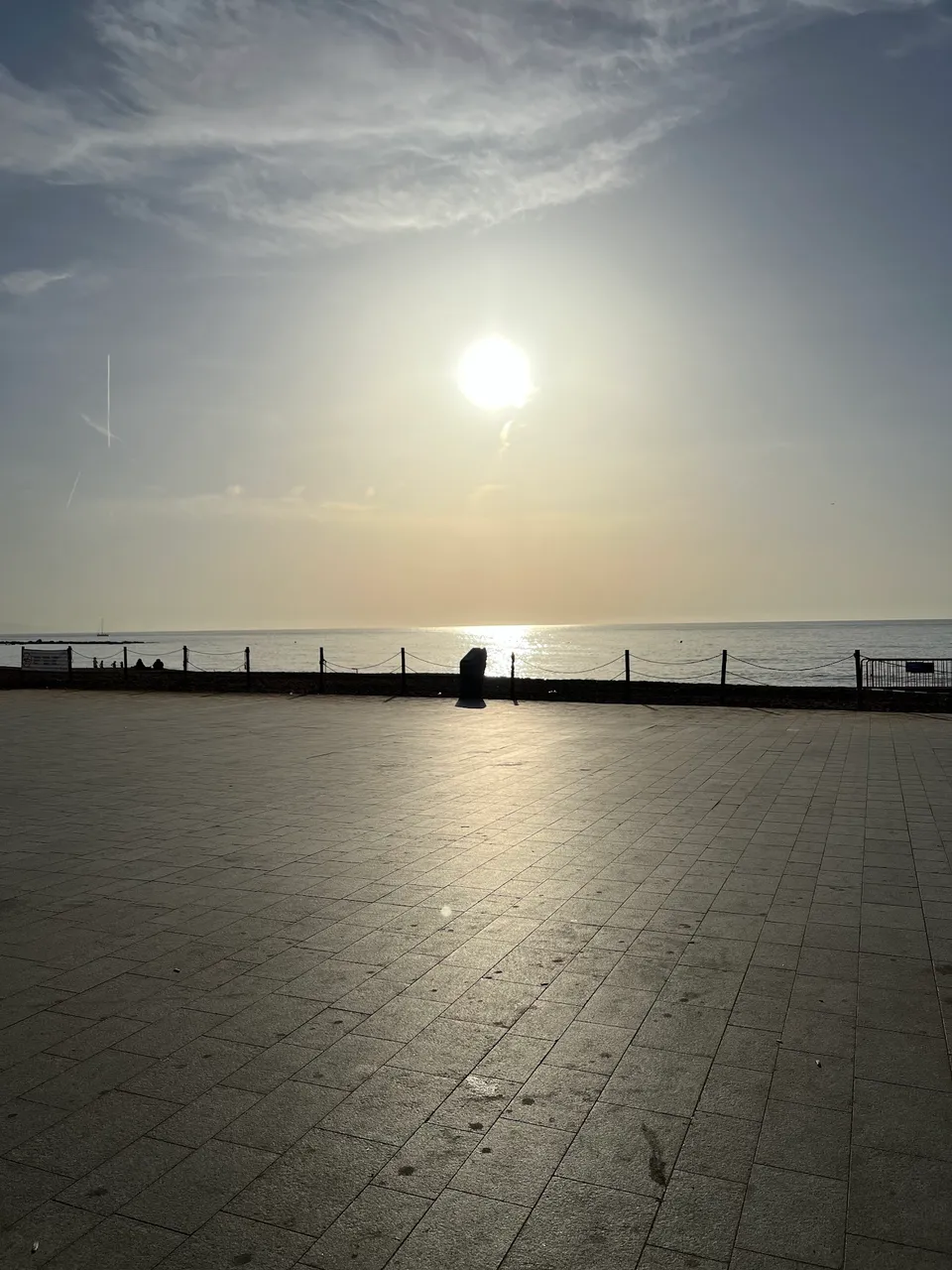 The Sun is partially obscured during a solar eclipse observed from Catalonia.