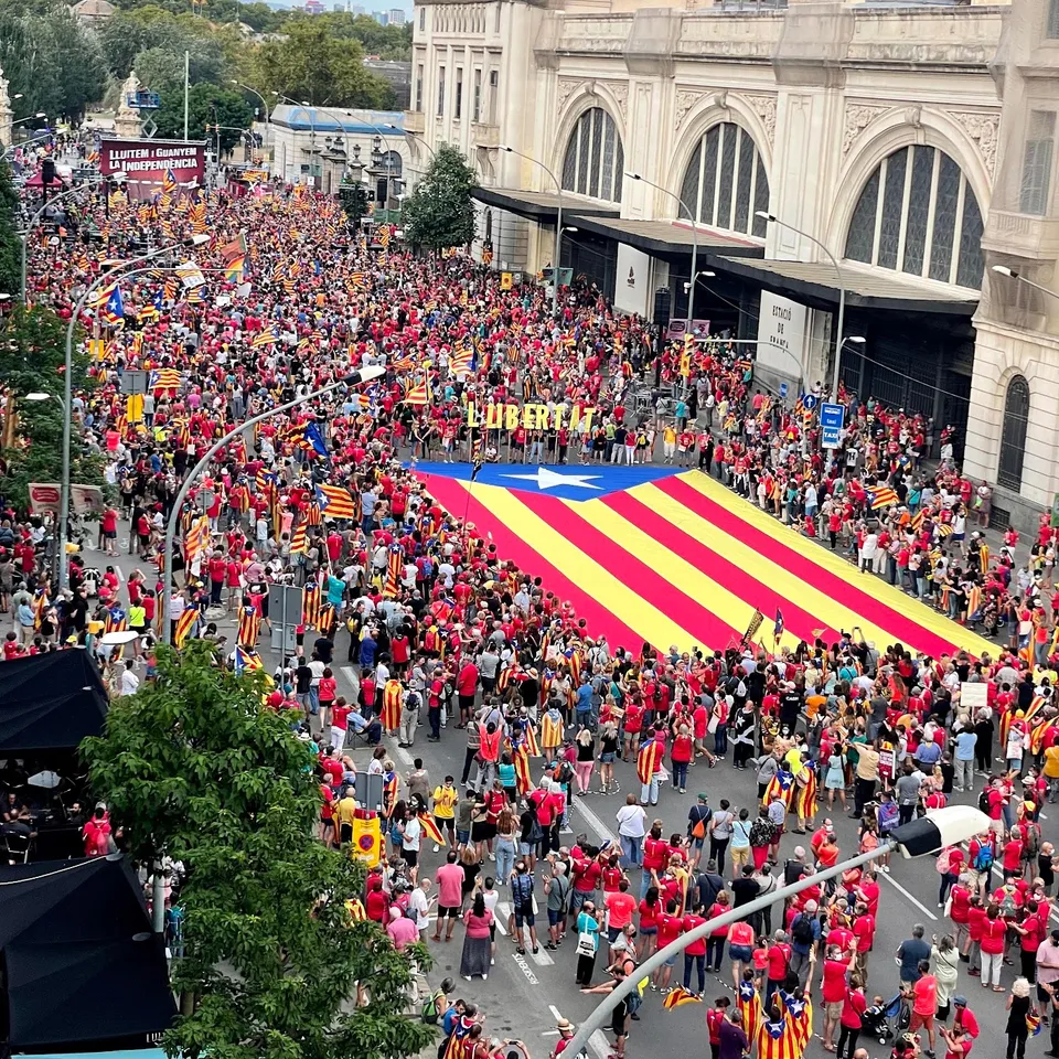 Demonstration announced at Diagonal and Passeig de Gràcia