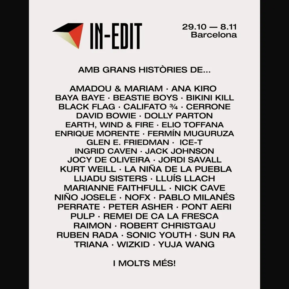 In-Edit Festival to Screen 70 Music Docs