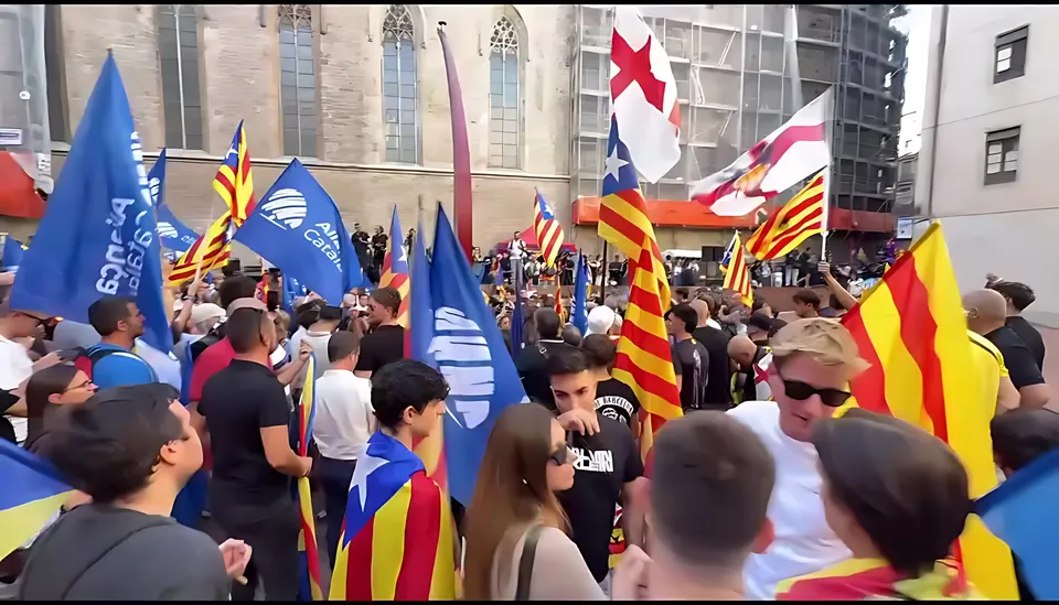 Orriols Leads Far-Right Surge at Diada Rally