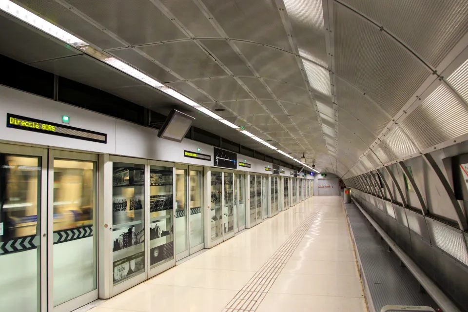 Train Service Halted After Person Hit Near Badalona